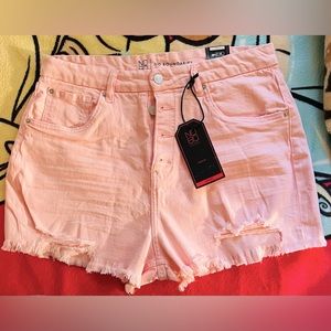 No boundaries pink shorts